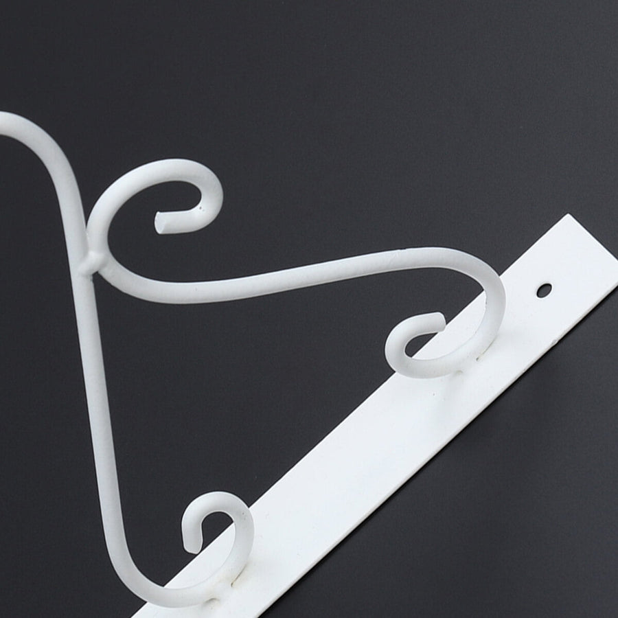 Outdoor Hanging Bracket Flower Basket Hanging Hook Iron 1 Piece