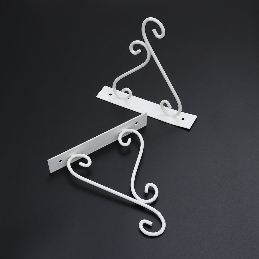 Outdoor Hanging Bracket Flower Basket Hanging Hook Iron 1 Piece