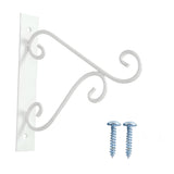 Outdoor Hanging Bracket Flower Basket Hanging Hook Iron 1 Piece