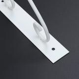 Outdoor Hanging Bracket Flower Basket Hanging Hook Iron 1 Piece - Rear View