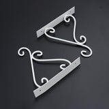 Outdoor Hanging Bracket Flower Basket Hanging Hook Iron 1 Piece