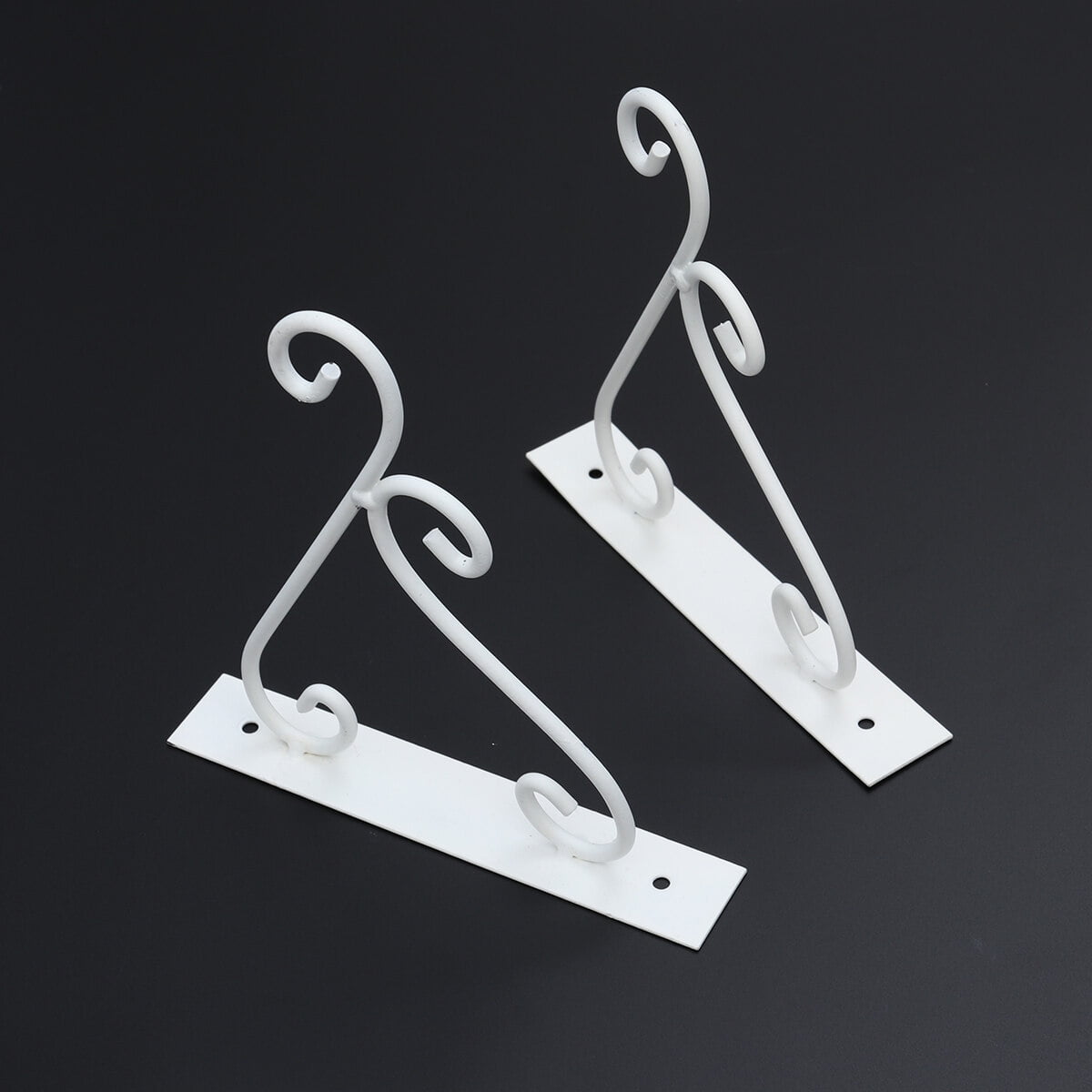 Outdoor Hanging Bracket Flower Basket Hanging Hook Iron 1 Piece