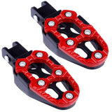 Aluminum Alloy Pedal Red 1 Pair