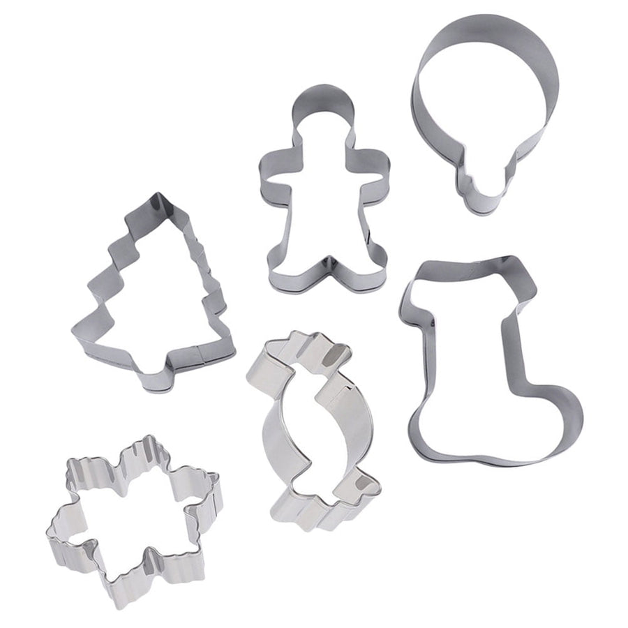 Biscuit Molds Baking Molds 6Pcs 2.36X3.14X1.18in