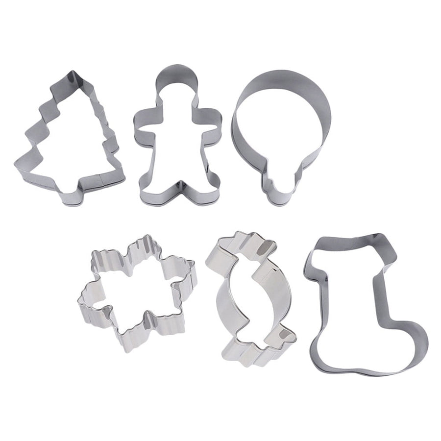 Biscuit Molds Baking Molds 6Pcs 2.36X3.14X1.18in