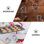 Biscuit Molds Baking Molds 6Pcs 2.36X3.14X1.18in