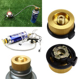 Camping Stove Hose Adapter Gas Bottle Converter 1Set - Low Angle