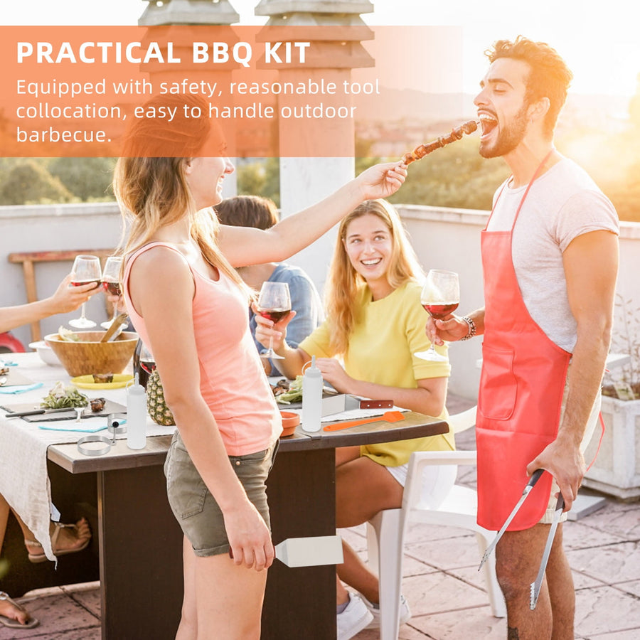 Grill Accessory Bbq Grill Utensils Set Stainless Steel 1 Set 12Pcs