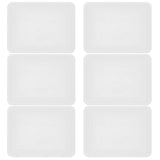 6Pcs Puzzle Trays White Color For Building Blocks And Puzzles Toy Organization And Storage