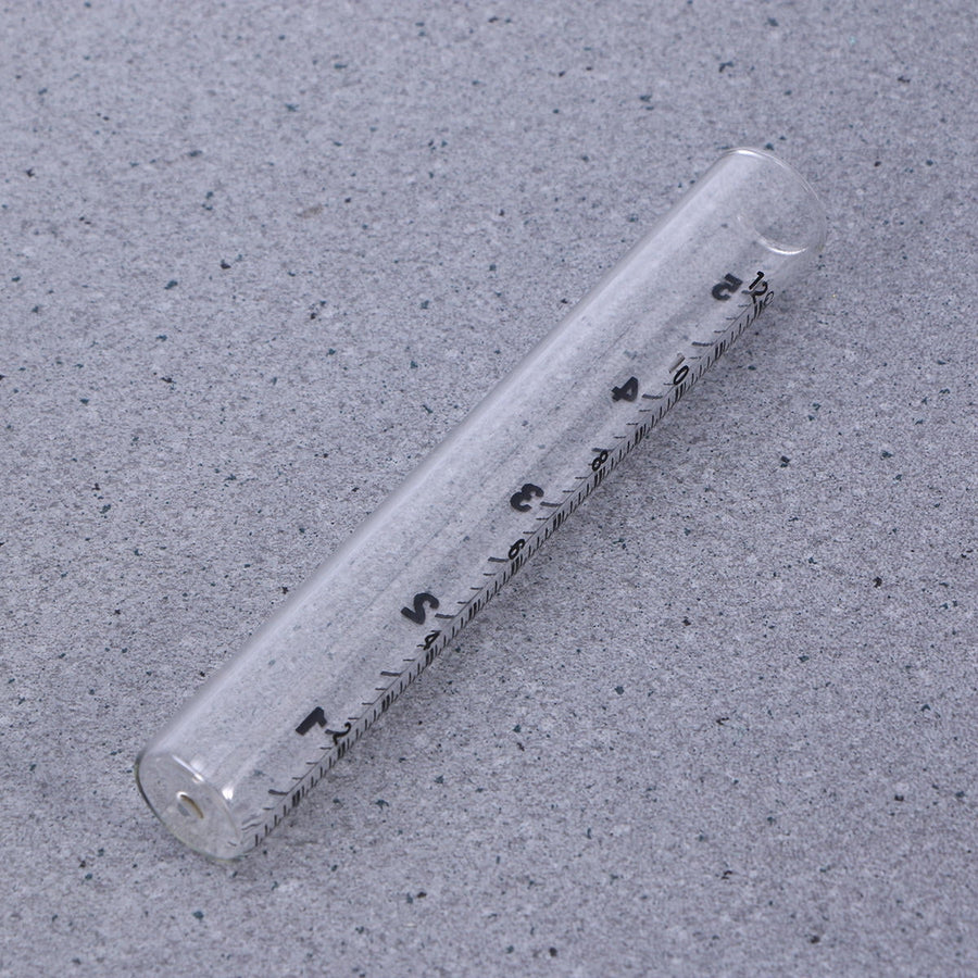 Flat Bottomed Gauge Test Tube With Scale For Weather Measurement Design For Farming And Climate Research