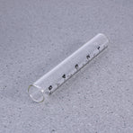 Flat Bottomed Gauge Test Tube With Scale For Weather Measurement Design For Farming And Climate Research
