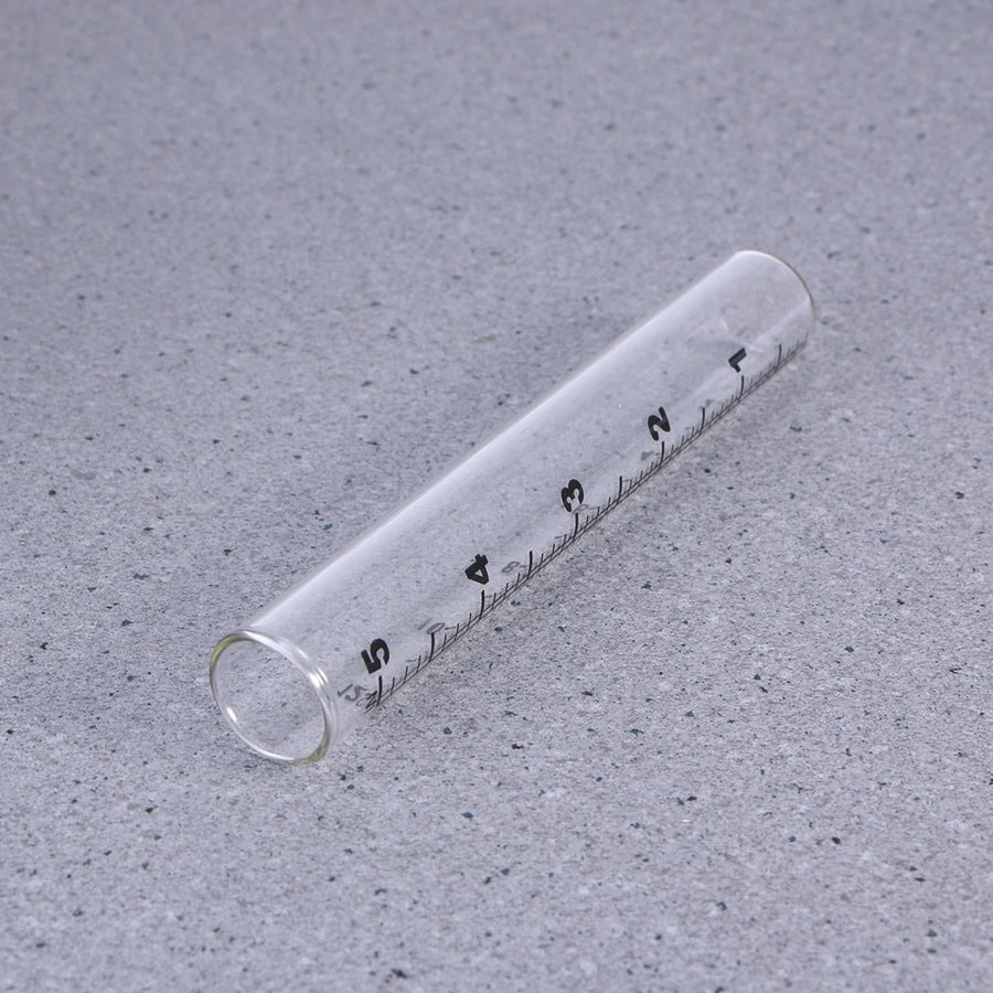 Flat Bottomed Gauge Test Tube With Scale For Weather Measurement Design For Farming And Climate Research