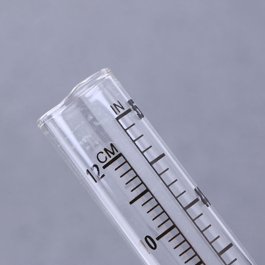 Flat Bottomed Gauge Test Tube With Scale For Weather Measurement Design For Farming And Climate Research