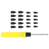 Car Wheel Puncture Repair Screws 1 Set with Iron and Rubber for Tires