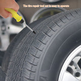 Car Wheel Puncture Repair Screws 1 Set with Iron and Rubber for Tires