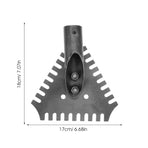 1Pack Metal Ice Chopper Tool Heavy Duty Frost Removal for Household Winter .07X6.68X1.97in