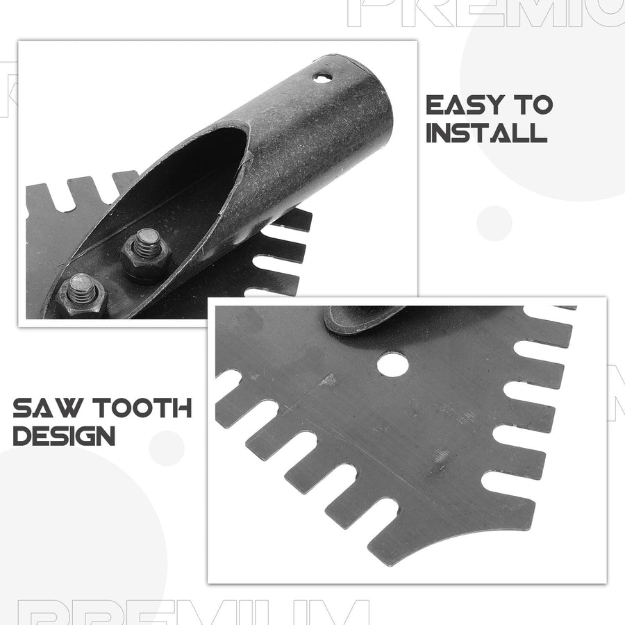 1Pack Metal Ice Chopper Tool Heavy Duty Frost Removal for Household Winter .07X6.68X1.97in