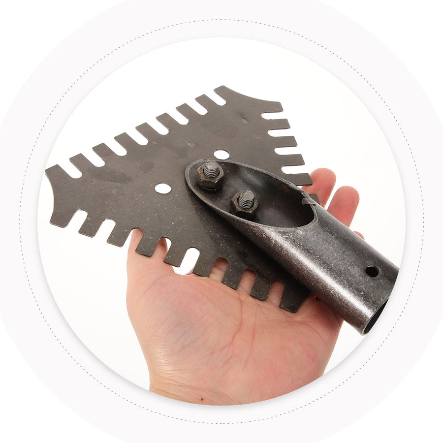 1Pack Metal Ice Chopper Tool Heavy Duty Frost Removal for Household Winter .07X6.68X1.97in
