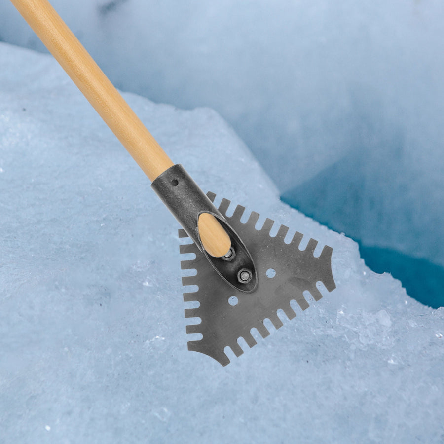 1Pack Metal Ice Chopper Tool Heavy Duty Frost Removal for Household Winter .07X6.68X1.97in