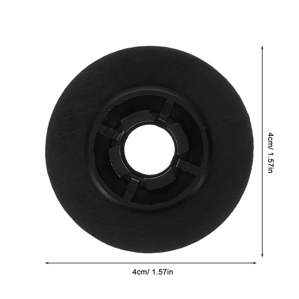 4Pcs Car Accessories Floor Mat Clips Black Plastic Clips for Vehicle 1.57X1.57X0.28in