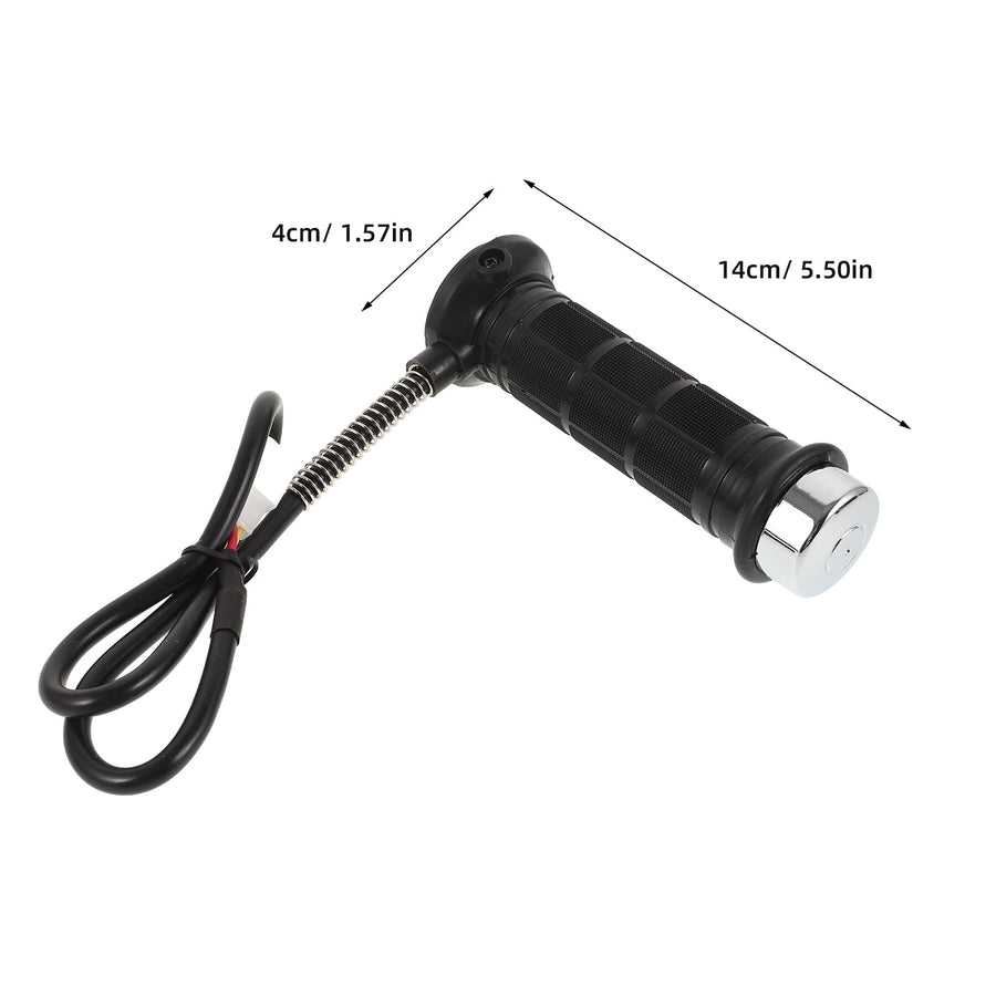 1 Pair Heated Motorcycle Handlebars 14.00X9.30X4.00cm Rubber Plastic for Cold Weather