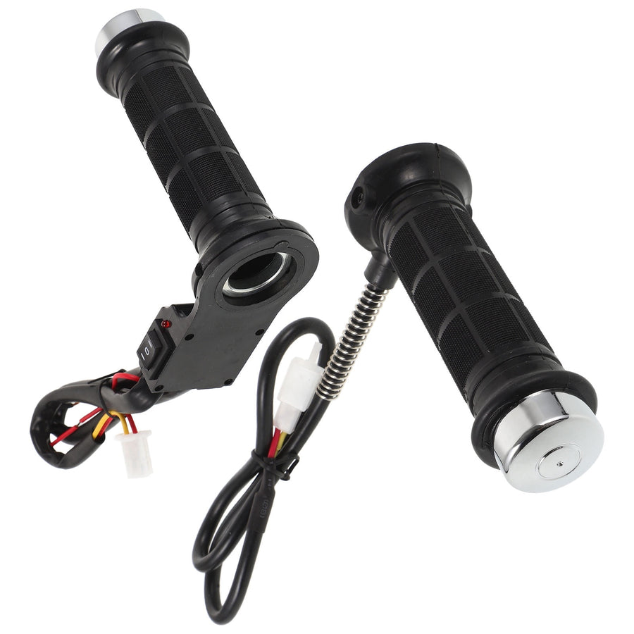 1 Pair Heated Motorcycle Handlebars 14.00X9.30X4.00cm Rubber Plastic for Cold Weather