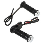 1 Pair Heated Motorcycle Handlebars 14.00X9.30X4.00cm Rubber Plastic for Cold Weather