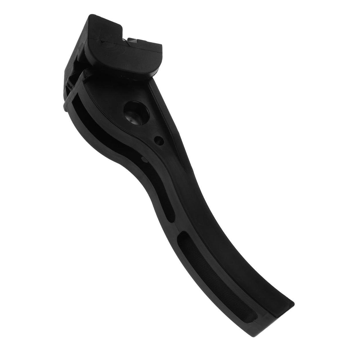 1Pack Truck Bed Cover Clamp T-Bolt Buckle Black Aluminum Plastic for Secure Attachment 4.7x1.4x0.8in