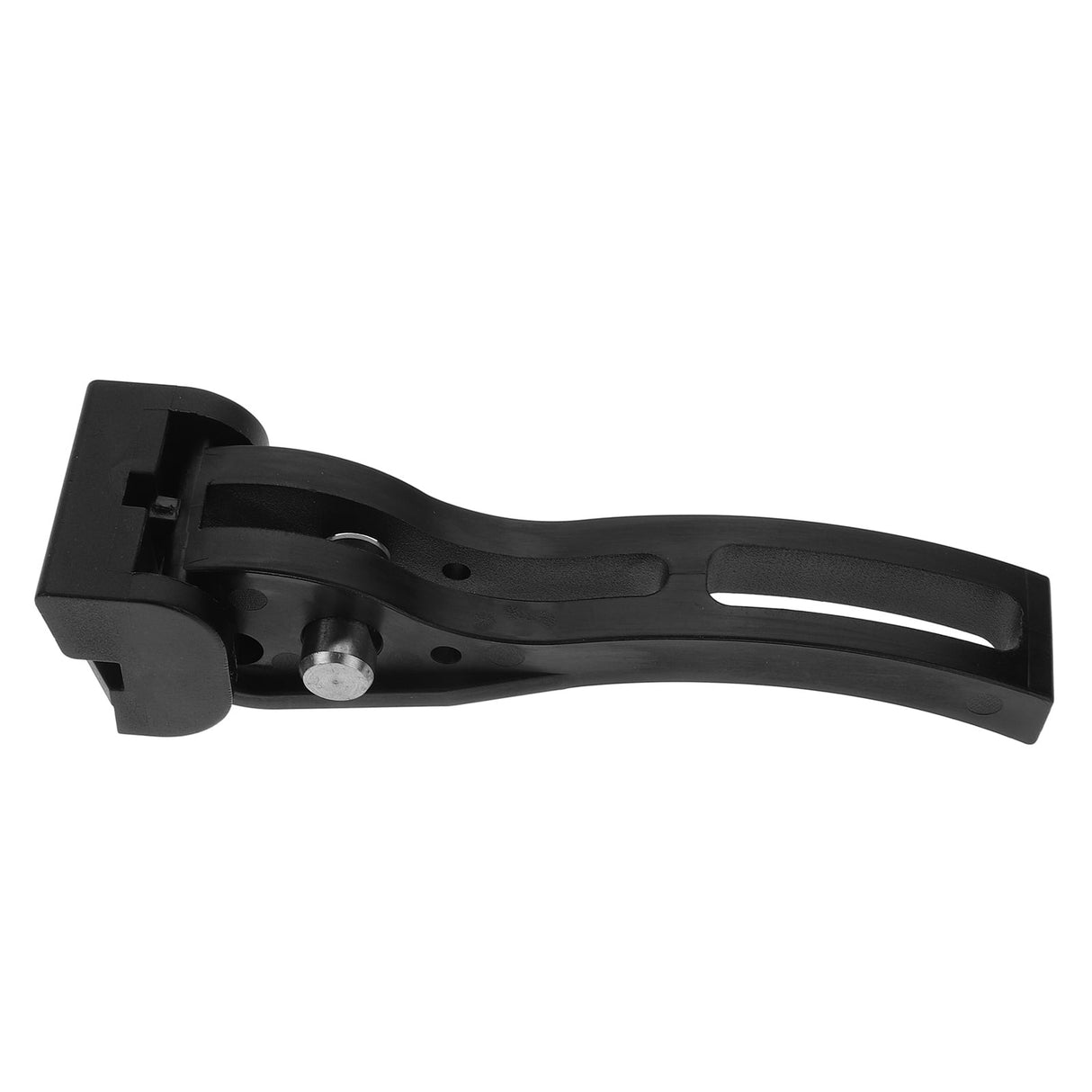 1Pack Truck Bed Cover Clamp T-Bolt Buckle Black Aluminum Plastic for Secure Attachment 4.7x1.4x0.8in