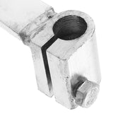 Atv Quad Gear Shift Lever Shift Gear Lever Silver Iron 1Pack - Close-Up Angle