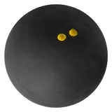 Small Squash Ball Black Rubber 1Set 1.6In - Close-Up Angle