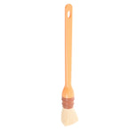 1Set Round Bristles Basting Brush Baking Basting Brush for Outdoor Use