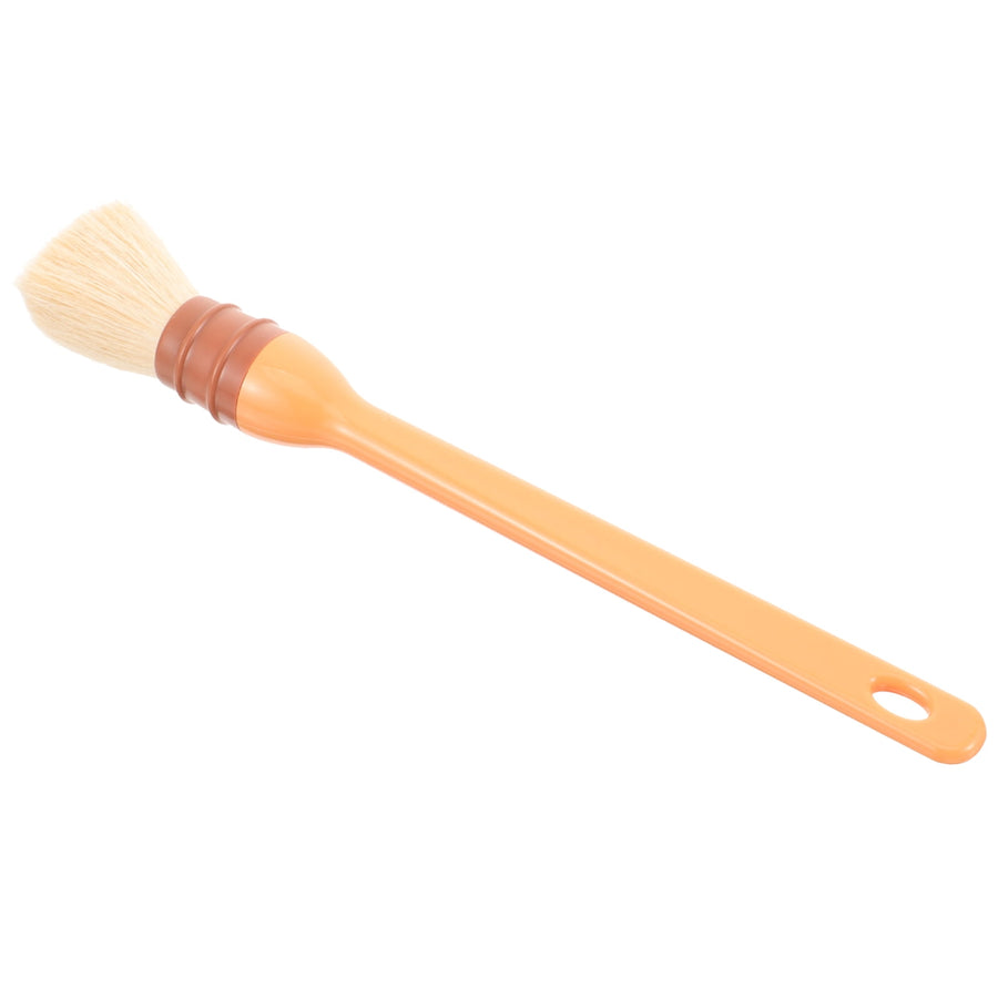 1Set Round Bristles Basting Brush Baking Basting Brush for Outdoor Use
