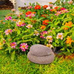 Garden Key Hider 1Pcs in Light Grey Resin with Hidden Security for Adults and Home Decoration