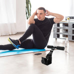 Abdominal Exercise Roller Ab Training Bar White 1Pcs Indoor Exercise