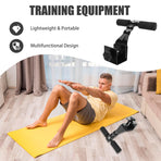 Abdominal Exercise Roller Ab Training Bar White 1Pcs Indoor Exercise
