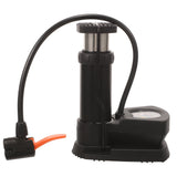 Electric Bike Air Pump Aluminium Alloy 1Set 10.6X5.1X1.9In