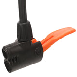 Electric Bike Air Pump Aluminium Alloy 1Set 10.6X5.1X1.9In
