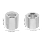 2Pcs Metal ATV Wheel Hub Accessories for Mini Bike and Skateboard