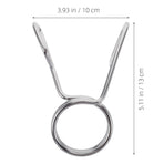 1Pcs Silver Barbell Clamps for Gym Accessories and Fitness Equipment in Workout Sessions