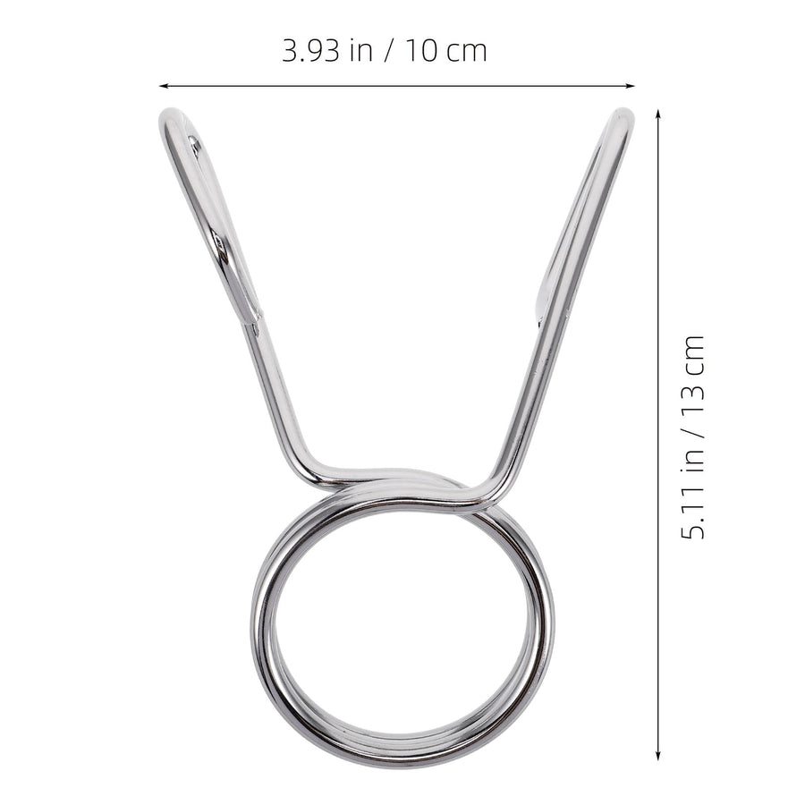 1Pcs Silver Barbell Clamps for Gym Accessories and Fitness Equipment in Workout Sessions