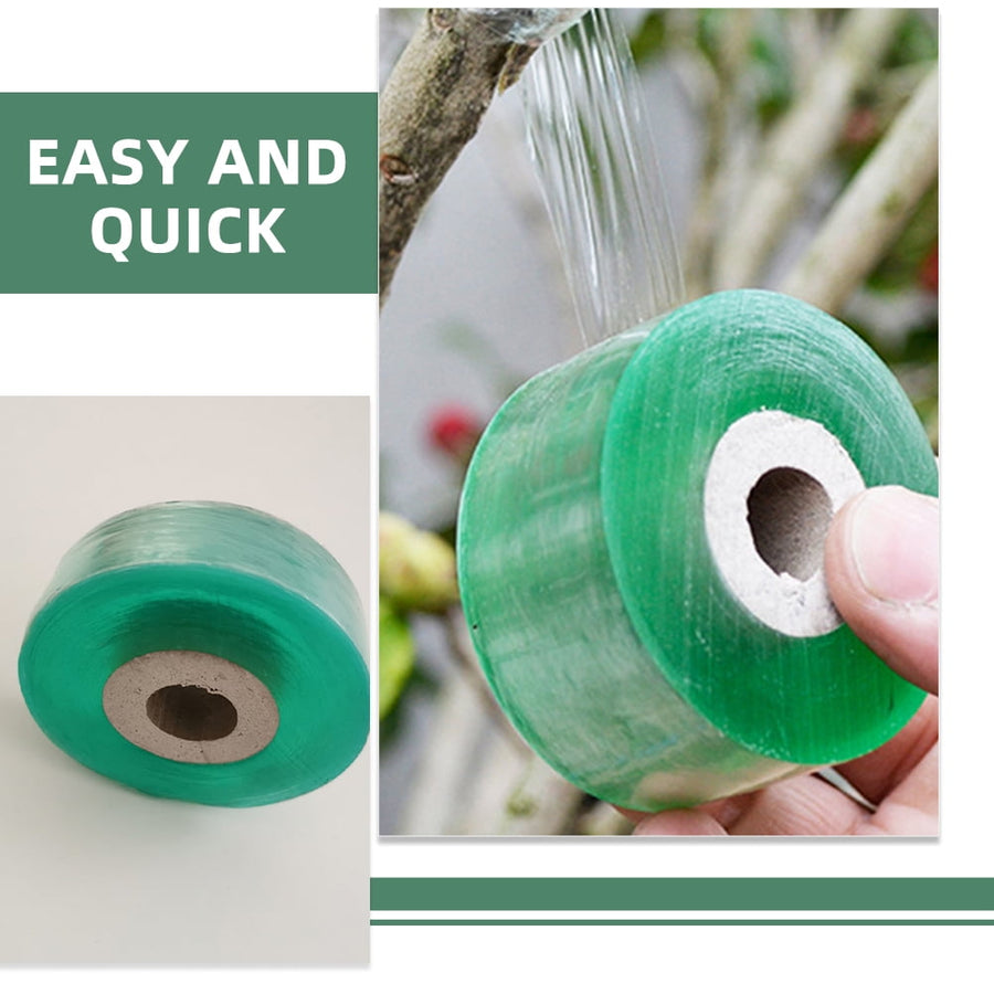 Grafting Apparatus 4 Rolls Multi-Function Stretchable Budding Tape for Fruit Trees 39.3in x 0.79in