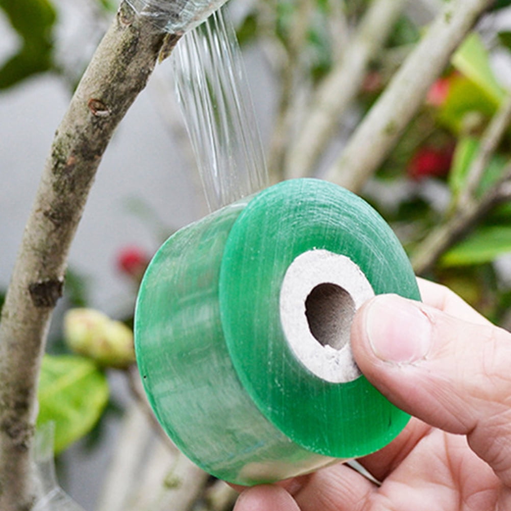 Grafting Apparatus 4 Rolls Multi-Function Stretchable Budding Tape for Fruit Trees 39.3in x 0.79in