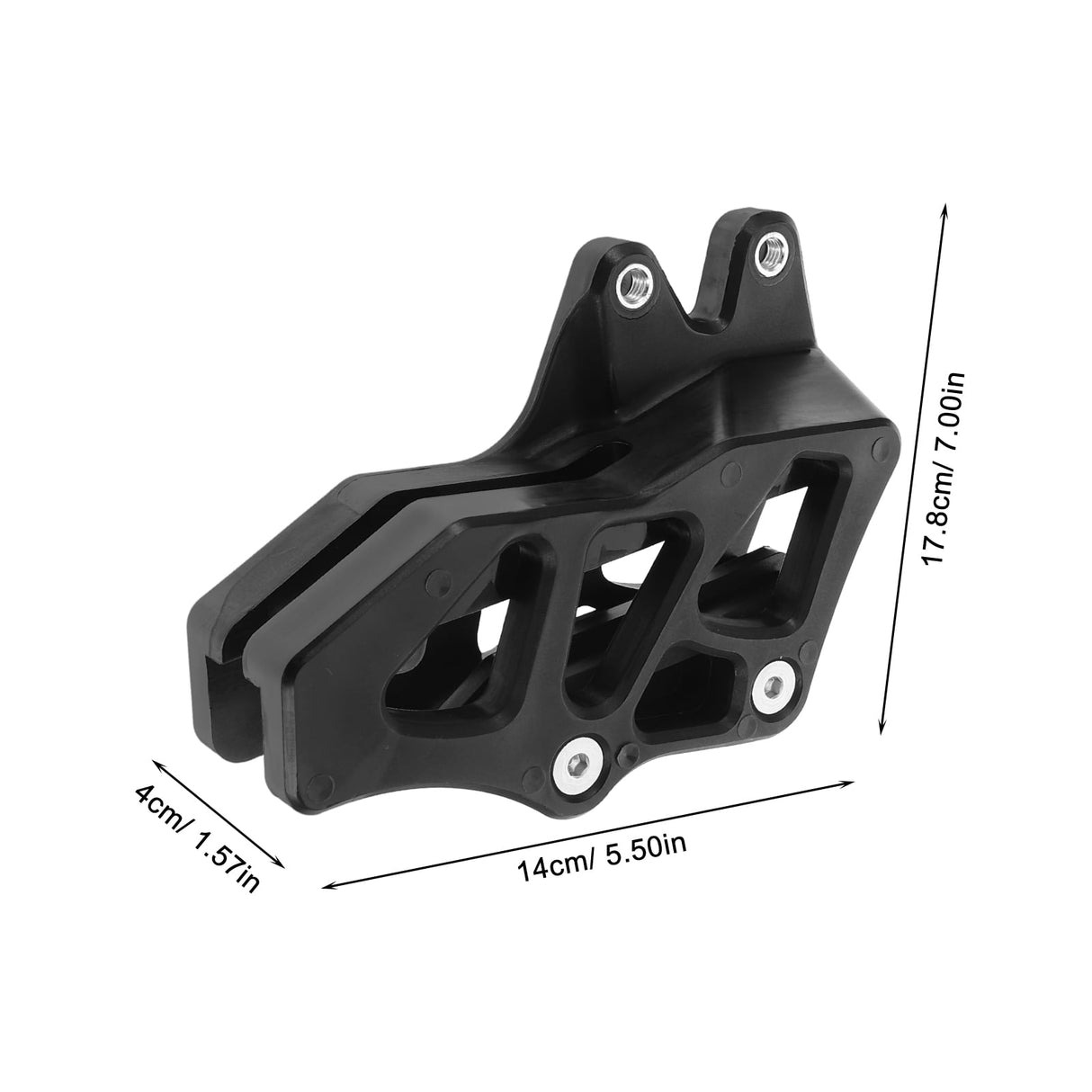 Motorcycle Sprocket Guard 1Pack for Dirt Biking Black Plastic Chain Protection and Safety