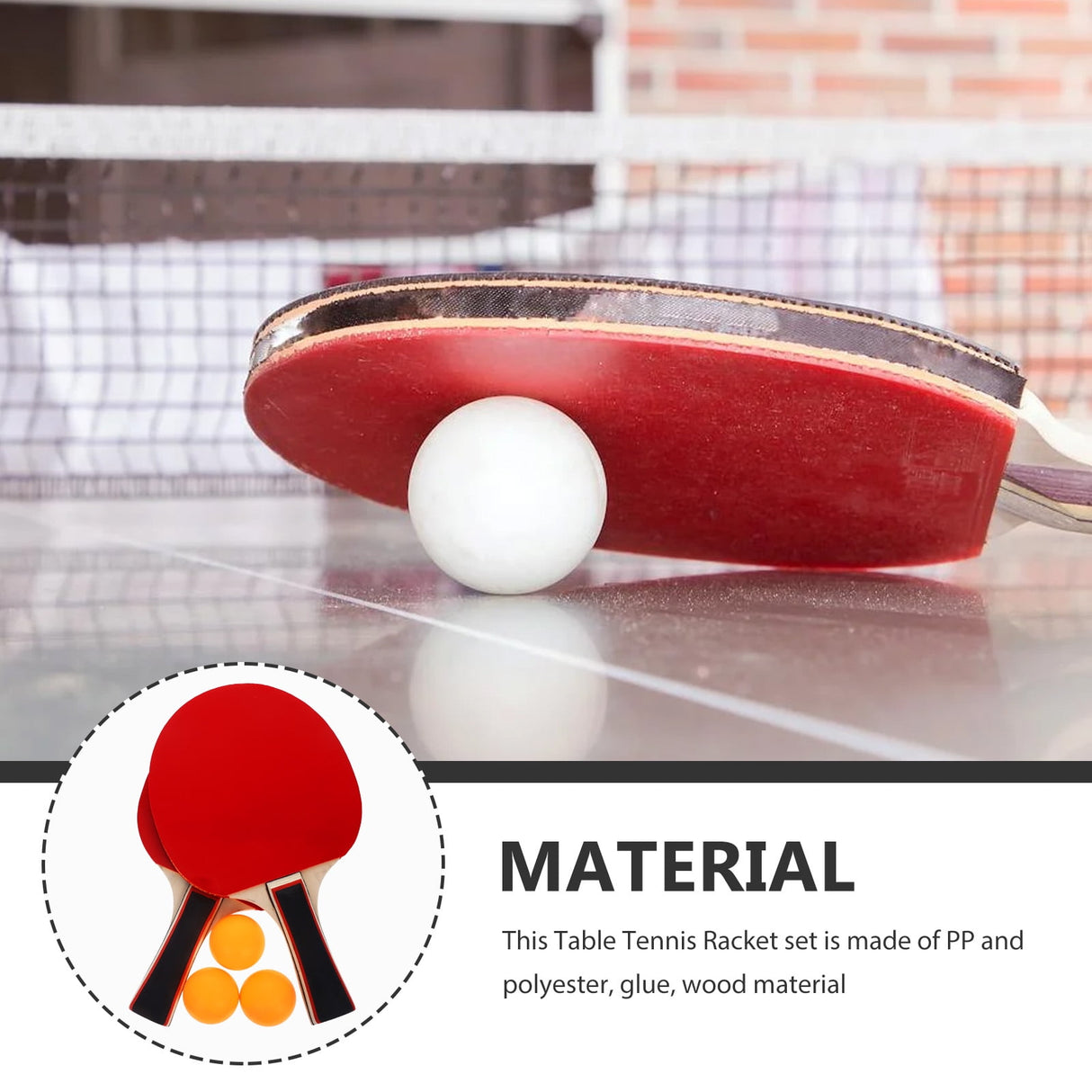 Table Tennis Training Ball 1 Beginner Men Women Children Anywhere Play