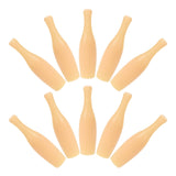 Desktop Bowling Toys Plastic 10Pcs 2.4X0.6X0.6In