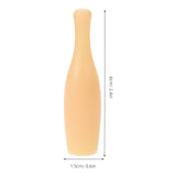 Desktop Bowling Toys Plastic 10Pcs 2.4X0.6X0.6In