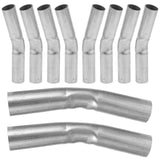 10Pcs Greenhouse Frame Building Connectors in Steel for Garden Use