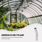 10Pcs Greenhouse Frame Building Connectors in Steel for Garden Use