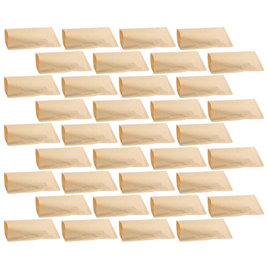 100Pcs Light Yellow Rectangular Garden Paper Bags for Storage 5.1x3.5x0.04in